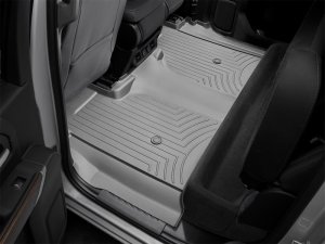 Chevrolet Silverado 1500 FloorLiner - Rear - WeatherTech - DigitalFit - Grey - `19-`27