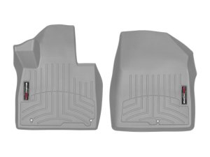Hyundai Santa Fe FloorLiner - Front - WeatherTech - DigitalFit - Grey - `19-`27