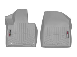 Hyundai Santa Fe FloorLiner - Front - WeatherTech - DigitalFit - Grey - `19-`27