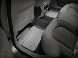 Cadillac CTS FloorLiner - Rear - WeatherTech - DigitalFit - Grey - `08-`10 Cadillac CTS FloorLiner - Rear - WeatherTech - DigitalFit - Grey - `08-`10