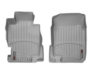 Acura TL FloorLiner - Front - WeatherTech - DigitalFit - Grey - `04-`08
