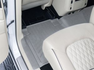 Infiniti QX80 Floor Mats - Rear - WeatherTech - FloorLiner HP - Grey - `19-`24