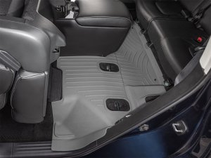 Infiniti QX80 Floor Mat Set - Rear - WeatherTech - FloorLiner HP - Grey - `19-`24