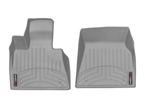 BMW X6 Floor Liners - Front - WeatherTech - FloorLiner DigitalFit - Grey - `20-`27 BMW X6 Floor Liners - Front - WeatherTech - FloorLiner DigitalFit - Grey - `20-`27