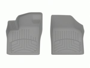 Volkswagen Atlas Floor Mats - Front - WeatherTech - FloorLiner HP - Grey - `19-`27