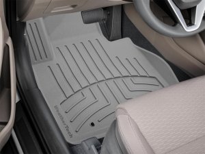 Kia Sportage Floor Mat Set - Front - WeatherTech - FloorLiner HP - Grey - `17-`27