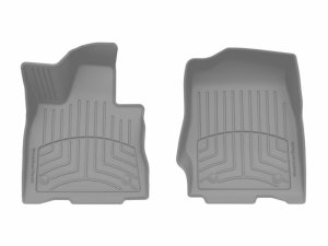 Lincoln Aviator Floor Mat Set - Front - WeatherTech - FloorLiner HP - Grey - `20-`25 Lincoln Aviator Floor Mat Set - Front - WeatherTech - FloorLiner HP - Grey - `20-`25