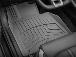 Hyundai Sonata Floor Mat Set - Front - WeatherTech - FloorLiner HP - Grey - `20-`27