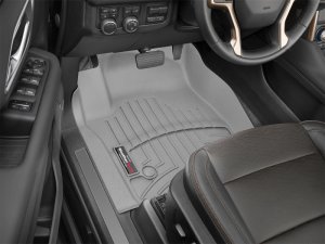 Chevrolet Suburban Floor Liner - Front - WeatherTech - DigitalFit - Grey - `21-`27
