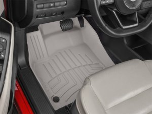 Nissan Rogue Floor Mat Set - Front - WeatherTech - FloorLiner HP - Grey - `21-`27