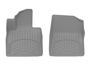 Hyundai Santa Fe Floor Mat Set - Front - WeatherTech - FloorLiner HP - Grey - `21-`27