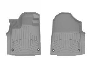 Acura MDX Floor Mat Set - Front - WeatherTech - FloorLiner HP - Grey - `22-`25