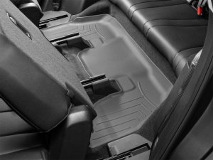 Acura MDX FloorLiner - Rear - WeatherTech - FloorLiner™ DigitalFit® - Grey - `22-`27