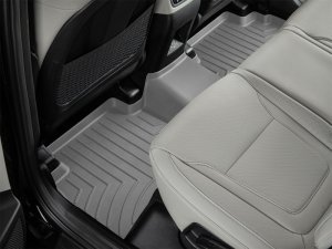 Hyundai Tucson FloorLiner - Rear - WeatherTech - FloorLiner DigitalFit - Grey - `22-`27