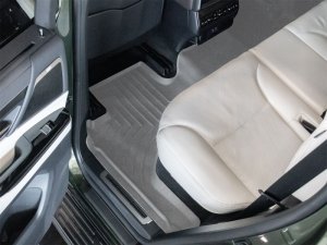Lexus LX Floor Mats - Rear - WeatherTech - FloorLiner HP - Grey - `22-`24