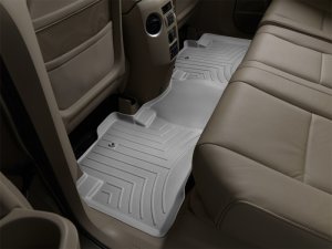 Honda Pilot FloorLiner - Rear - WeatherTech - DigitalFit - Grey - `09-`13