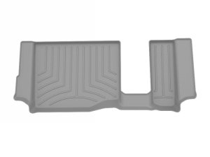Mercedes-Benz EQS SUV Floor Mat Set - Rear - WeatherTech - FloorLiner HP - Grey - `23-`25