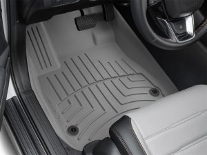 Honda CR-V Floor Mat Set - Front - WeatherTech - FloorLiner HP - Grey - `23-`25
