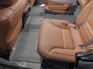 Toyota Sequoia FloorLiner - Rear - WeatherTech - FloorLiner™ DigitalFit® - Grey - `23-`26