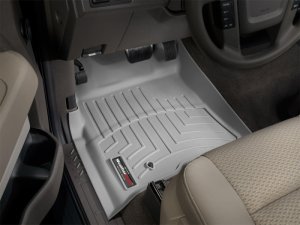 Ford F-150 FloorLiner - Front - WeatherTech - DigitalFit - Grey - `08-`10 Ford F-150 FloorLiner - Front - WeatherTech - DigitalFit - Grey - `08-`10