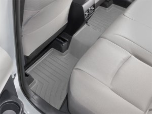 Toyota Tacoma Floor Mats - Rear - WeatherTech - DigitalFit - Grey - `24-`26