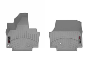Kia EV9 FloorLiner - Front - WeatherTech - DigitalFit - Grey - 2024+ Kia EV9 FloorLiner - Front - WeatherTech - DigitalFit - Grey - 2024+