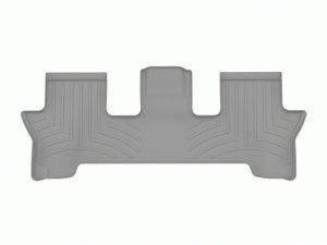 Hyundai Santa Fe Floor Mats - Rear - WeatherTech - DigitalFit - Grey - `24-`27