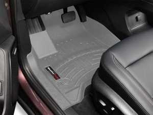 Chevrolet Traverse FloorLiner - Front - WeatherTech - DigitalFit - Grey - `24-`26