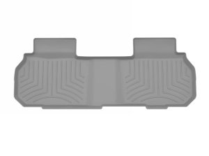 GMC Acadia Floor Mat Set - Rear - WeatherTech - FloorLiner HP - Grey - `24-`25