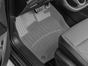 Volkswagen Tiguan Floor Mat Set - Front - WeatherTech - FloorLiner HP - Grey - `25-`26