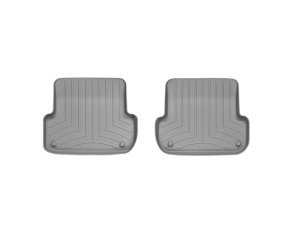 Audi A4 FloorLiner - Rear - WeatherTech - DigitalFit - Grey - `02-`08
