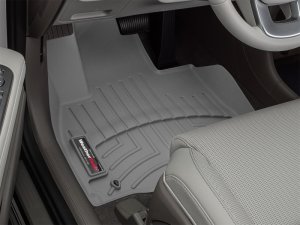 Hyundai Palisade FloorLiner - Front - WeatherTech - DigitalFit - Grey - 2026+