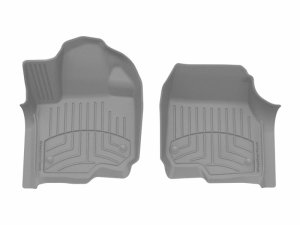 Ford Expedition Floor Mat Set - Front - WeatherTech - FloorLiner HP - Grey - `25-`26 Ford Expedition Floor Mat Set - Front - WeatherTech - FloorLiner HP - Grey - `25-`26