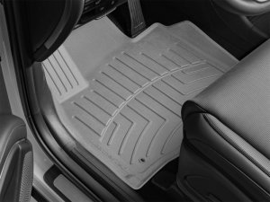 Hyundai Palisade Hybrid Floor Mat Set - Front - WeatherTech - FloorLiner HP - Grey - 2026+ Hyundai Palisade Hybrid Floor Mat Set - Front - WeatherTech - FloorLiner HP - Grey - 2026+