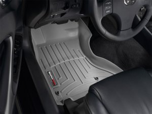 Lexus IS FloorLiner - Front - WeatherTech - DigitalFit - Grey - `06-`13