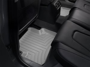 Audi S4 Rear FloorLiner - WeatherTech - DigitalFit - Grey - `09-`13 Audi S4 Rear FloorLiner - WeatherTech - DigitalFit - Grey - `09-`13