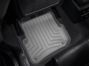Audi A6 FloorLiner - Rear - WeatherTech - DigitalFit - Grey - `05-`11 Audi A6 FloorLiner - Rear - WeatherTech - DigitalFit - Grey - `05-`11