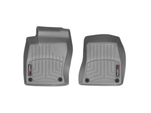 Audi A8L FloorLiner - Front - WeatherTech - DigitalFit - Grey - `06-`10 Audi A8L FloorLiner - Front - WeatherTech - DigitalFit - Grey - `06-`10