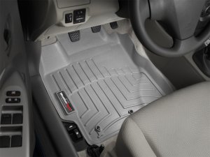 Toyota Yaris Floor Mats - Front - WeatherTech - DigitalFit - Grey - `07-`11