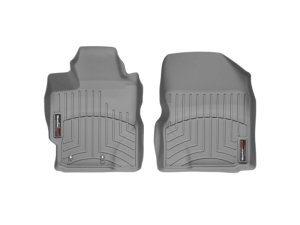 Toyota Yaris Floor Mats - Front - WeatherTech - DigitalFit - Grey - `07-`11