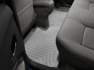 Toyota Yaris FloorLiner - Rear - WeatherTech - DigitalFit - Grey - `07-`11