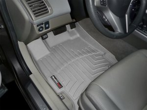 Acura RDX FloorLiner - Front - WeatherTech - DigitalFit - Grey - `07-`12