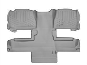 GMC Yukon Denali FloorLiner - Rear - WeatherTech - DigitalFit - Grey - `07-`13