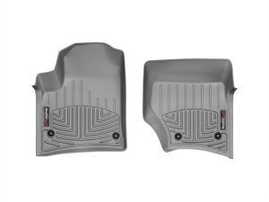 Porsche Cayenne FloorLiner - Front - WeatherTech - DigitalFit - Grey - `03-`10