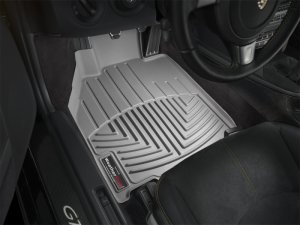 Porsche 911 FloorLiner - Front - WeatherTech - DigitalFit - Grey - `05-`11