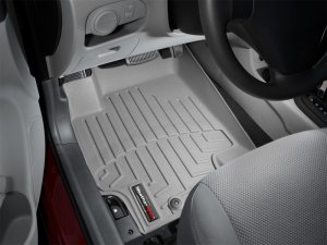 Hyundai Accent FloorLiner - Front - WeatherTech - DigitalFit - Grey - `06-`11 Hyundai Accent FloorLiner - Front - WeatherTech - DigitalFit - Grey - `06-`11
