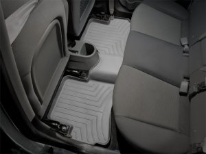 Hyundai Accent FloorLiner - Rear - WeatherTech - DigitalFit - Grey - `05-`11