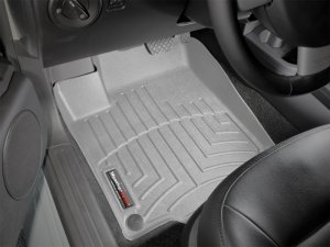 Volkswagen Beetle FloorLiner - Front - WeatherTech - DigitalFit - Grey - `98-`11