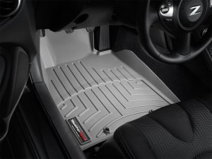 Nissan 370Z FloorLiner - Front - WeatherTech - DigitalFit - Grey - `10-`27