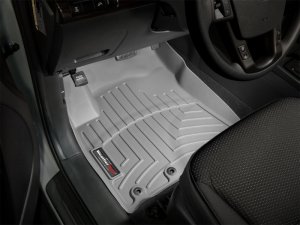Kia Sorento FloorLiner - Front - WeatherTech - DigitalFit - Grey - `11-`13